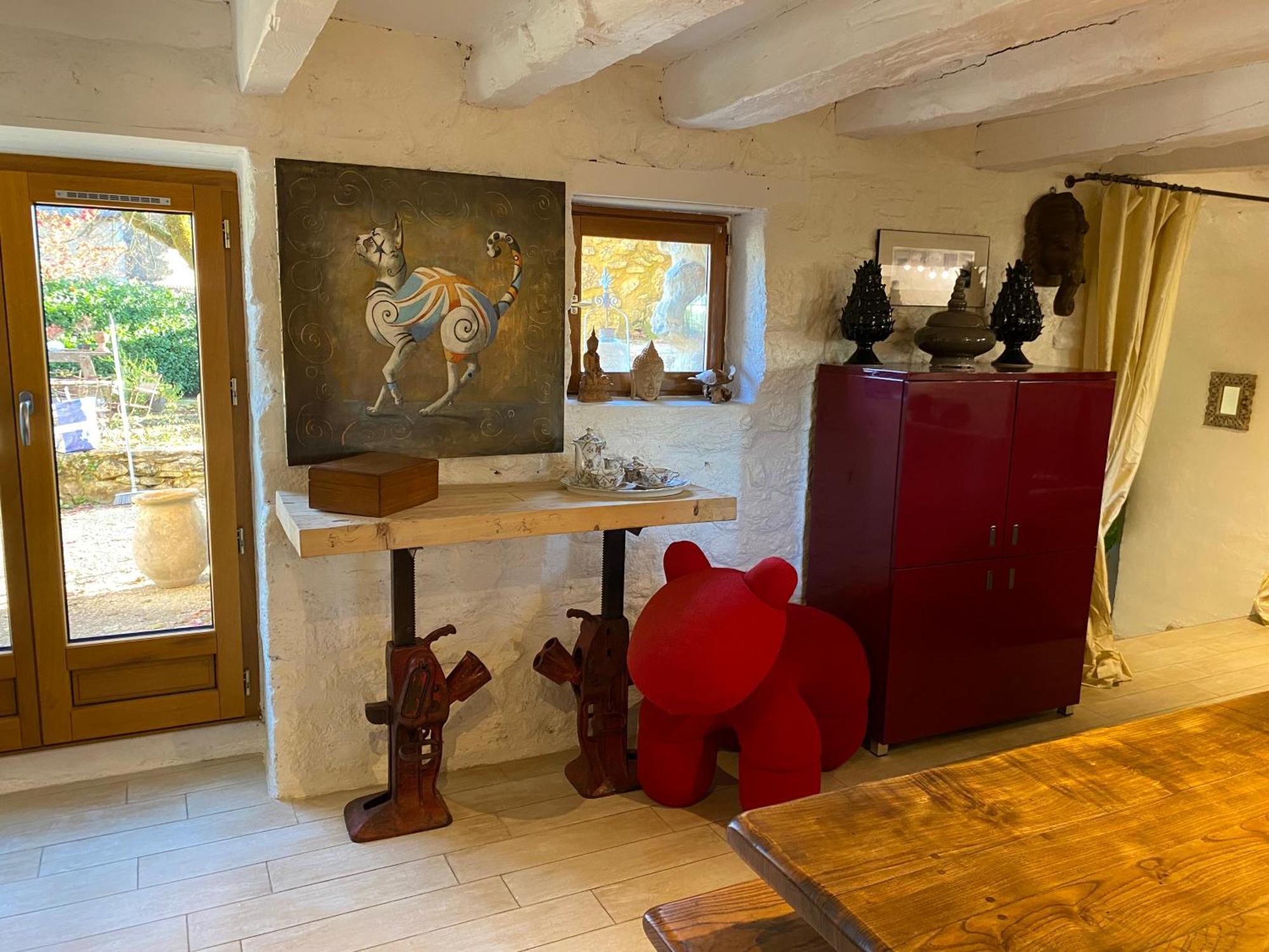 Gite Les Pierres Blondes Groléjac Habitación foto