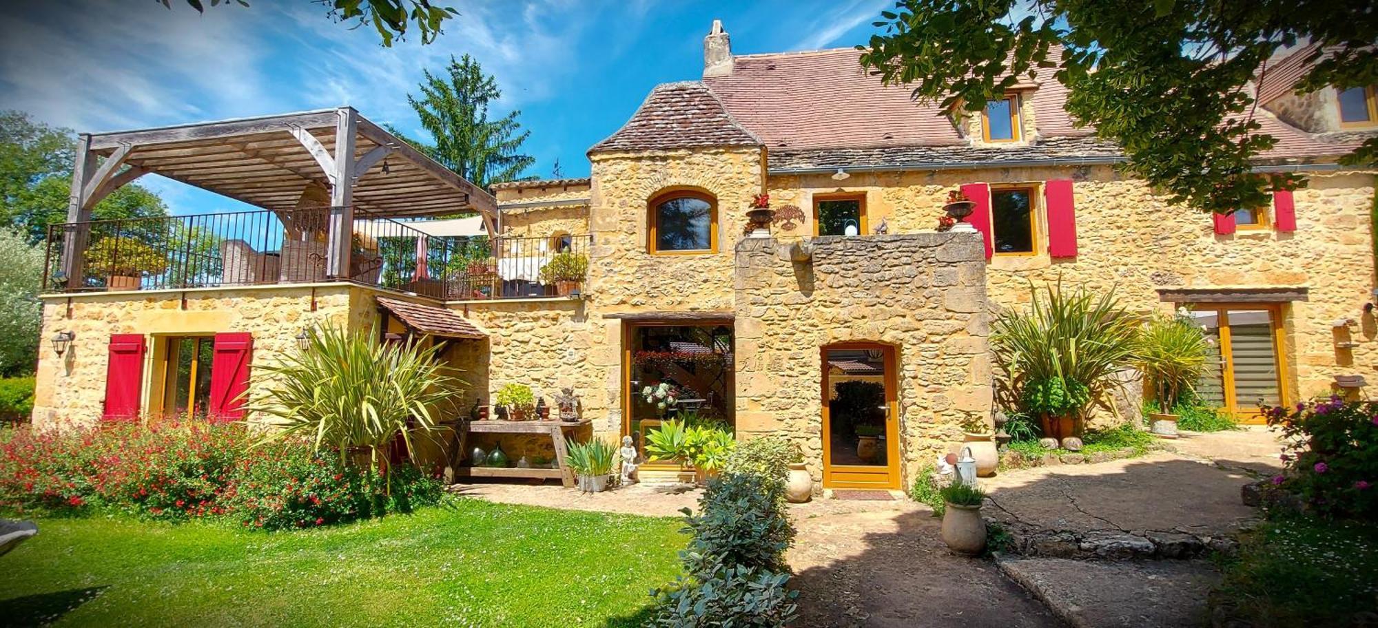 Gite Les Pierres Blondes Groléjac Exterior foto